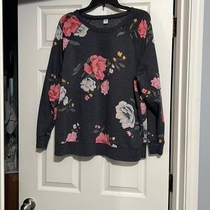 Old Navy XL flowery shirt